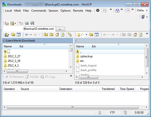 winscp 5.1