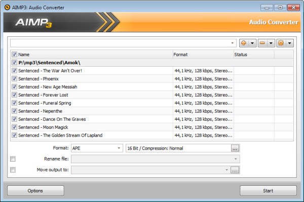 aimp3 audio converter