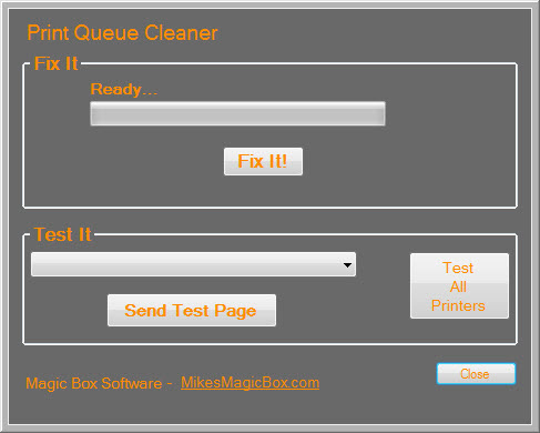 print queue cleaner