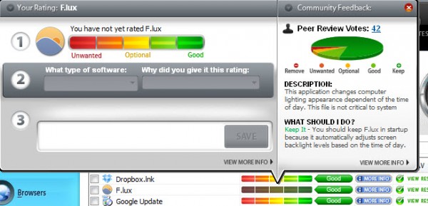 software ratings