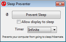 sleep preventer