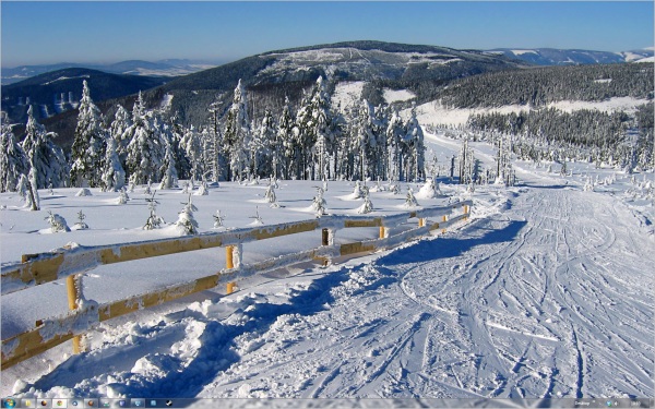 czech winter theme