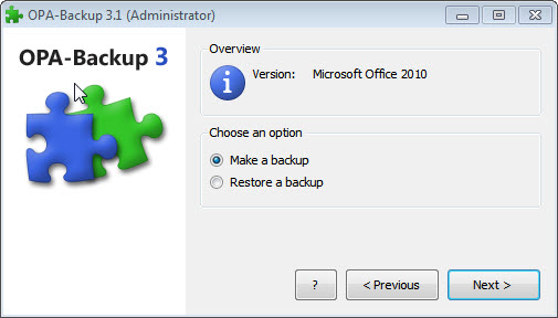 office activation backup