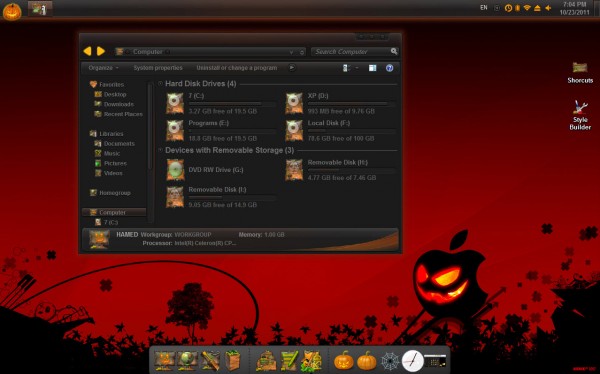 halloween theme