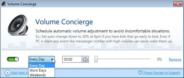 volume concierge