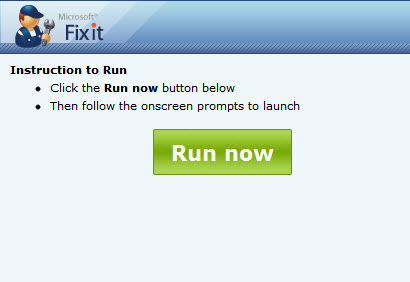 microsoft fix-it