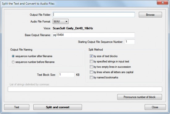 split audio files