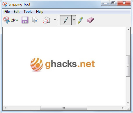 snipping tool editor
