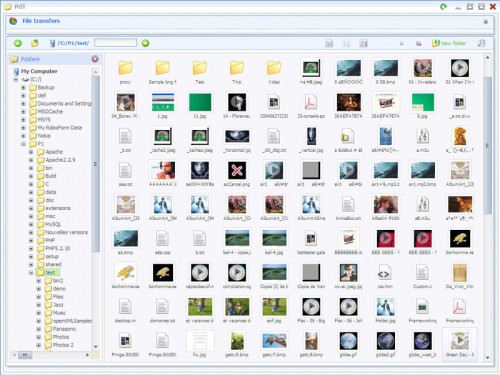 remote file explorer