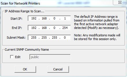 network printer scan