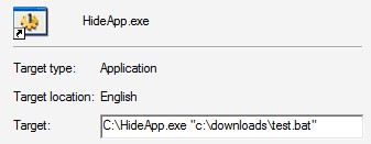 hide applications