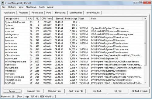 windows task manager