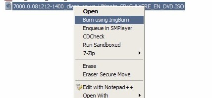 burn disk images