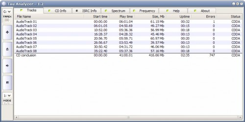 audio analyzer