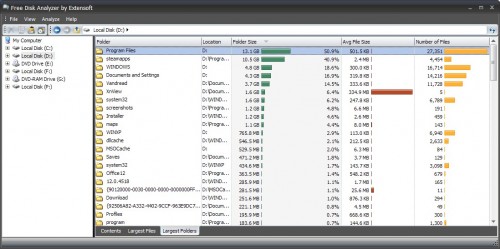 disk space analyzer