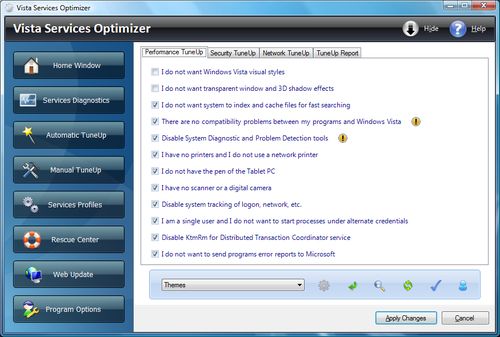 vista services optimizer