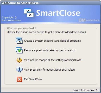 smart close