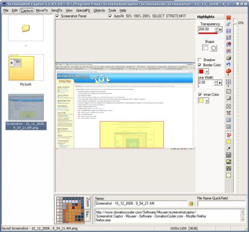 screenshot capture software