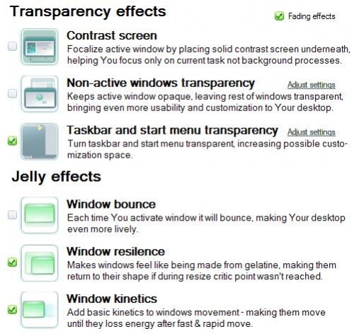 transparent windows