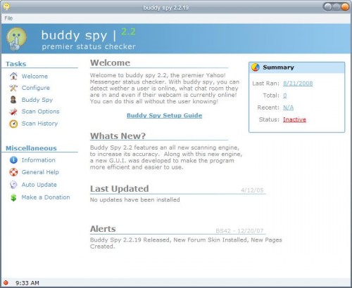 yahoo messenger buddy spy