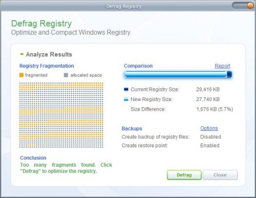 registry cleanup
