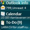 outlook info gadget