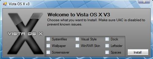 vista osx