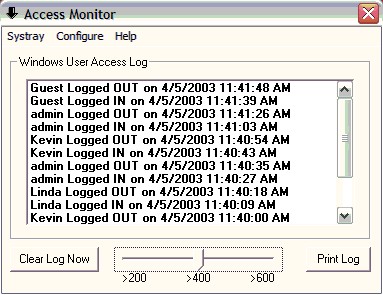 windows access monitor