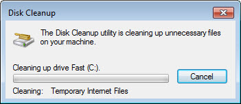 disk cleanup screenshot