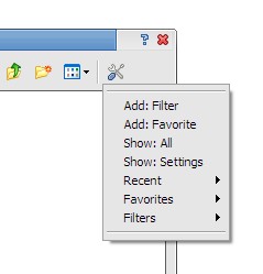 File filter list