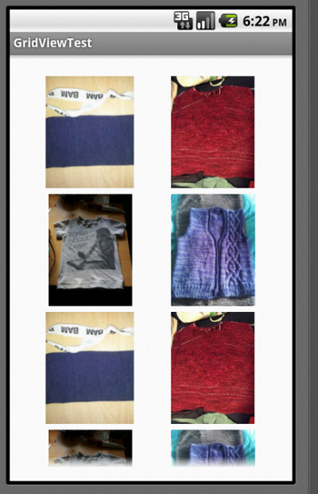 android gridview