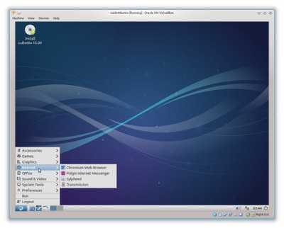 lubuntu in virtualbox