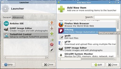 Xfce launcher