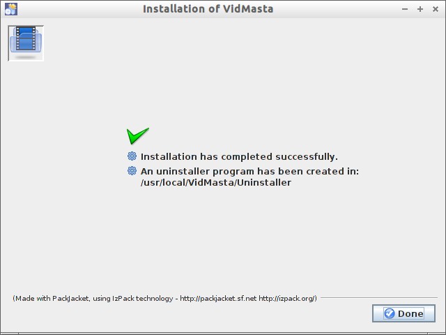 Installation of VidMasta_008