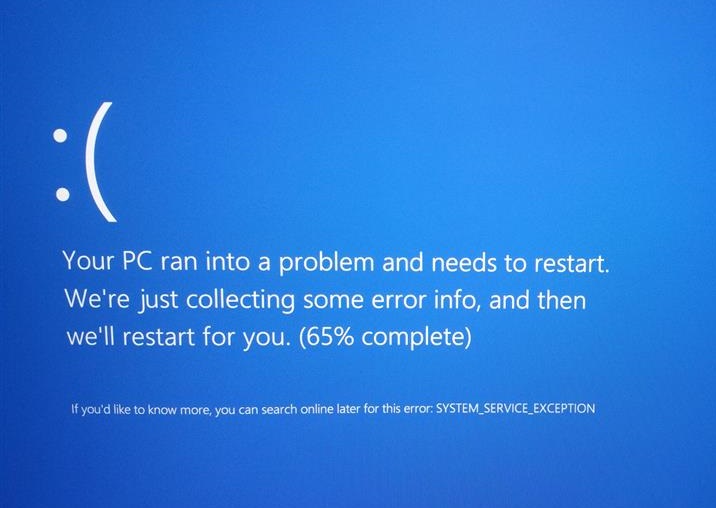 Windows 10 - System_Service_Exception - BSoD - Cover -- Windows Wally