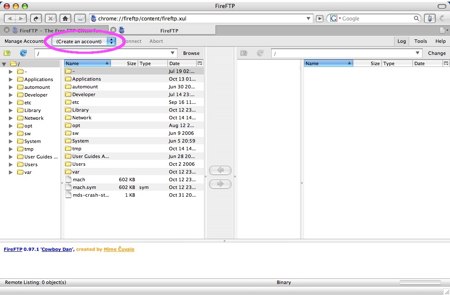 fireftp a firefox ftp client