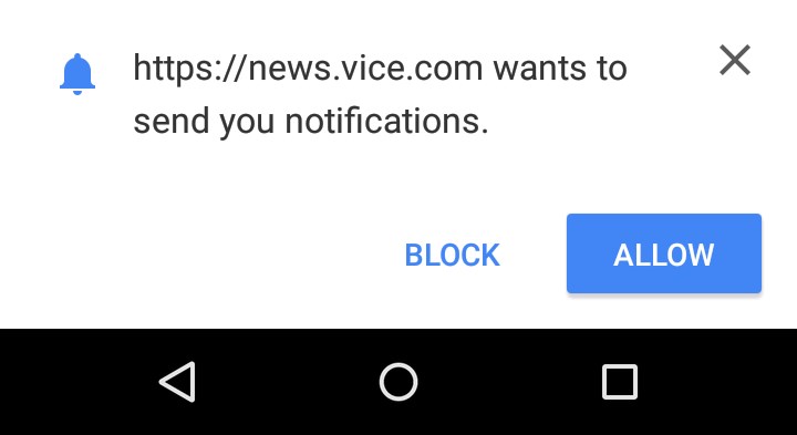 chrome notifications