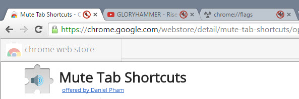 chrome mute all tabs