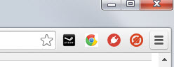 extension toolbar