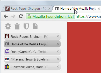 chrome sidebar tabs