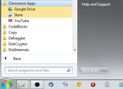 chromium apps