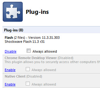 always allow plugins