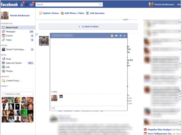 facebook chat