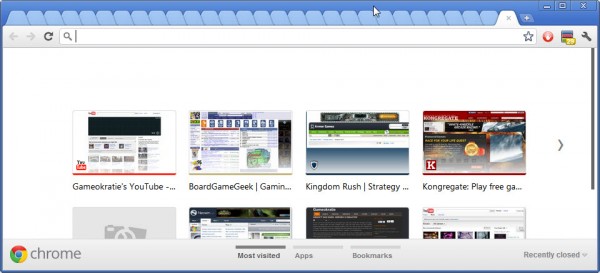 chrome blank tabs
