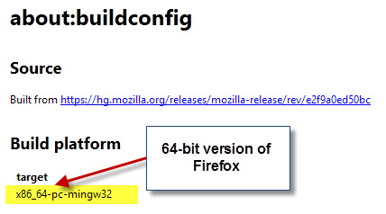 firefox 64bit