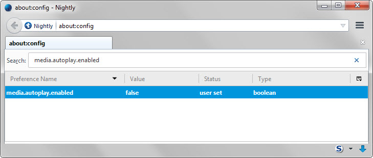 firefox media autoplay enabled