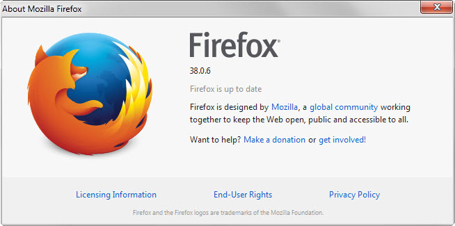 firefox 38.0.6