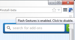 flash gestures