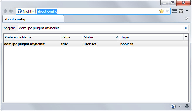 firefox asynchronous plugins