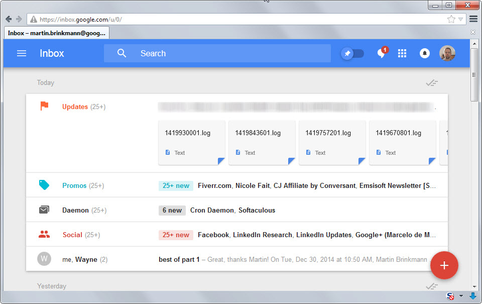 google inbox